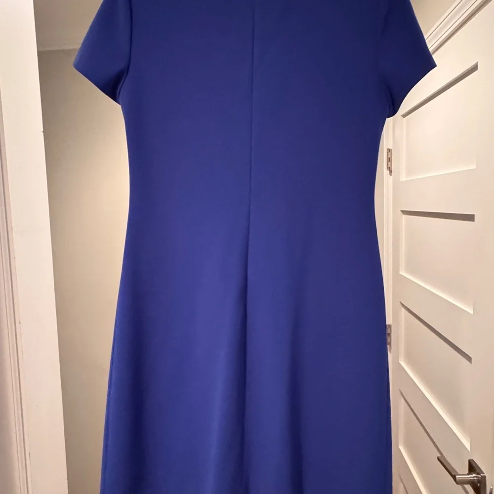 Tommy Hilfiger Blue Mini Dress with White Details - Picture 3 of 4